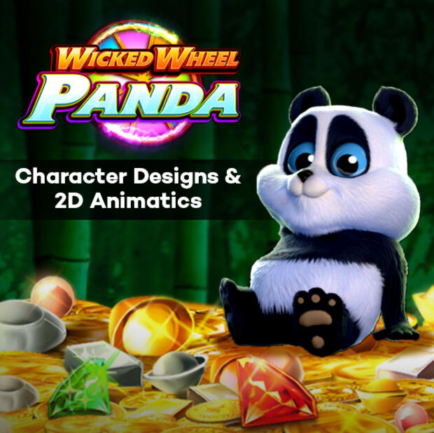 Wicked Wheel Panda - Character Designs & 2D Animatics