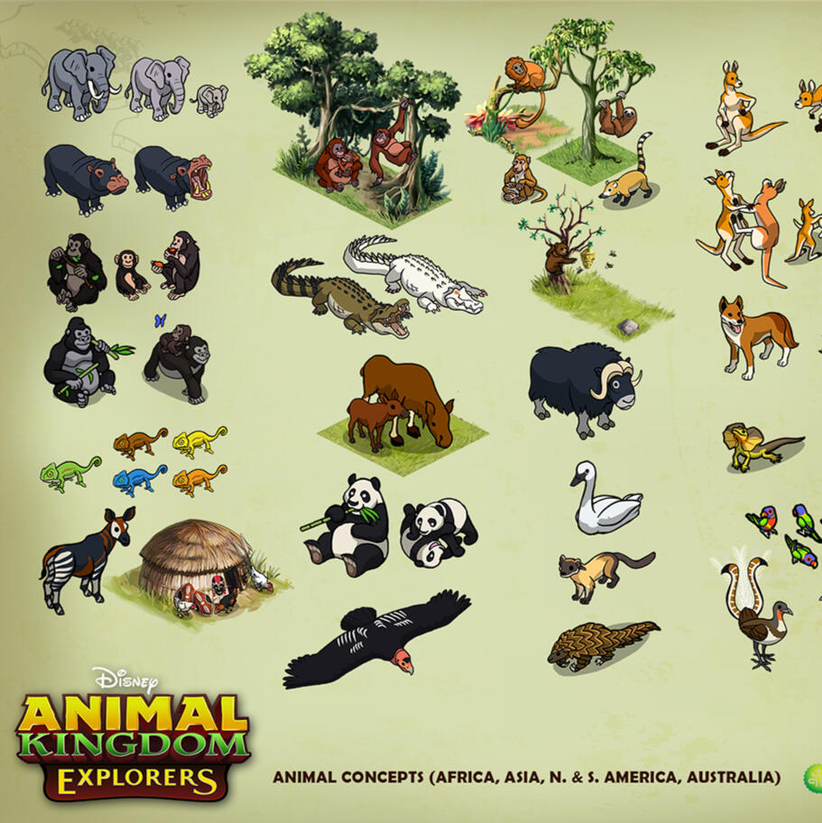 Playdom - Disney Animal Kingdom Explorers