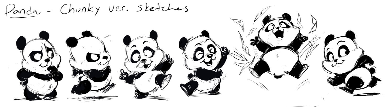 Panda - exploratory sketches