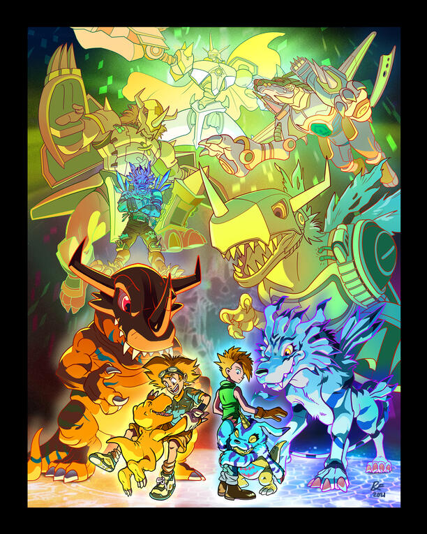 &quot;Of Courage and Friendship&quot;, Guzu Gallery &quot;Anime Wonderland&quot; Show, 2021