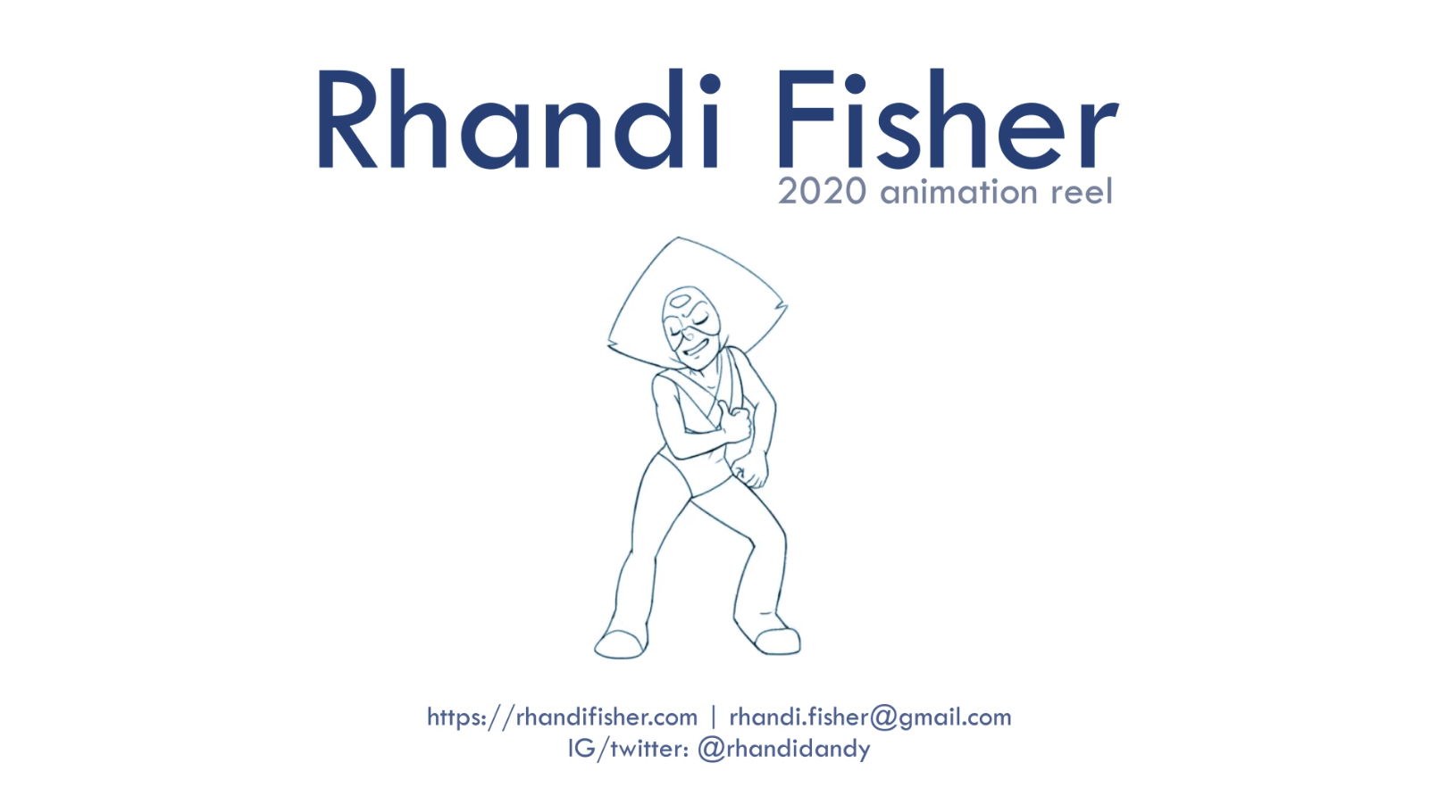 Animation reel 2020